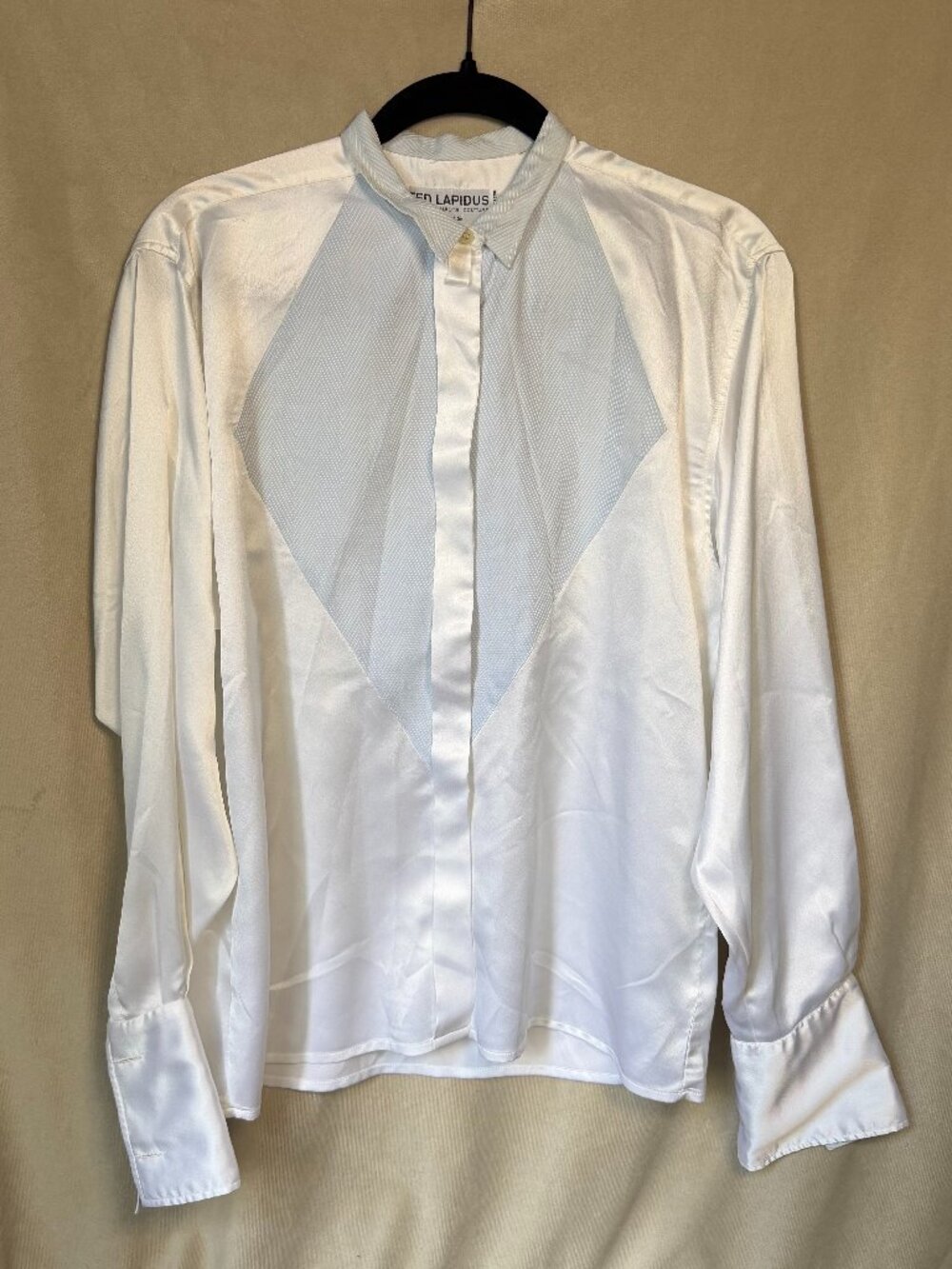 1980s Ted Lapidus White Blouse